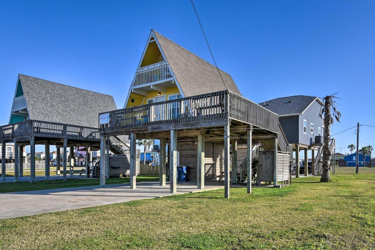 A-Frame Home With Deck - 2 Blocks To Surfside Beach! מראה חיצוני תמונה