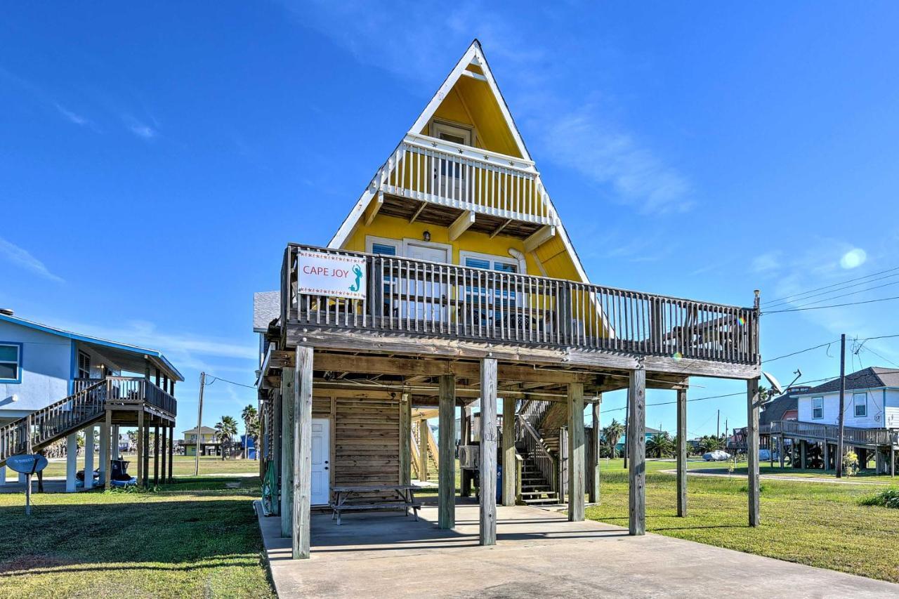 A-Frame Home With Deck - 2 Blocks To Surfside Beach! מראה חיצוני תמונה